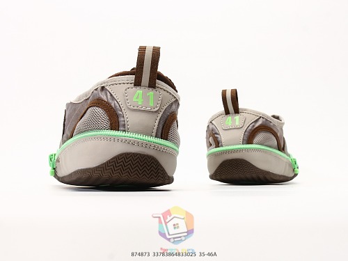 סניקרס Balenciaga Pocket בז' וירוק זוהר, תמונה 5