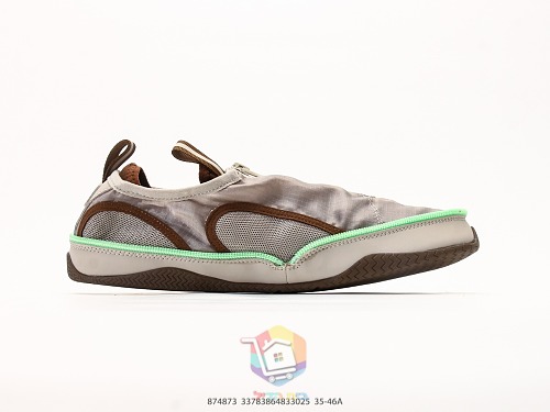 סניקרס Balenciaga Pocket בז' וירוק זוהר, תמונה 1