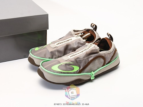 סניקרס Balenciaga Pocket בז' וירוק זוהר, תמונה 10