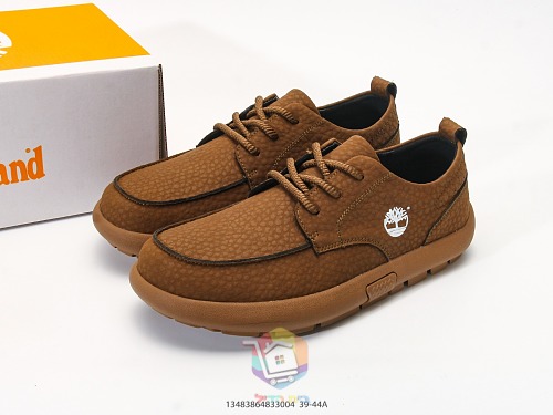נעלי Timberland נמוכות מנובוק עם תפר מוקסין, חום או חום זית, תמונה 2