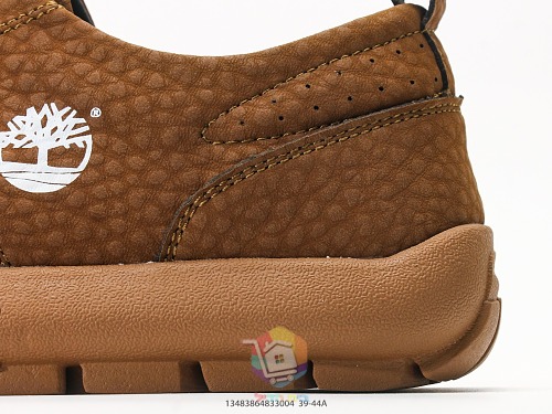נעלי Timberland נמוכות מנובוק עם תפר מוקסין, חום או חום זית, תמונה 4