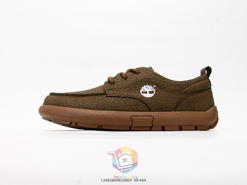 נעלי Timberland נמוכות מנובוק עם תפר מוקסין, חום או חום זית, תמונה 19