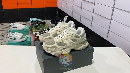 נעלי New Balance 9060 שמנת ואפור, תמונה 2
