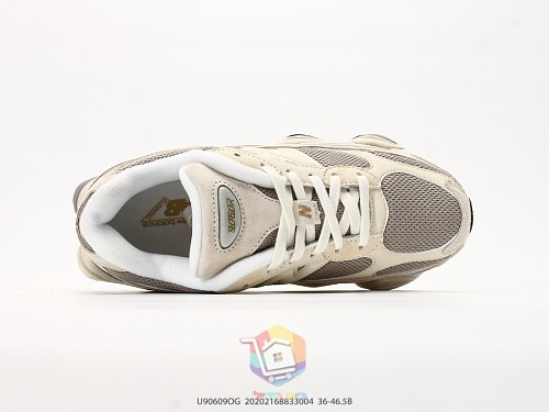 נעלי New Balance 9060 שמנת ואפור, תמונה 8