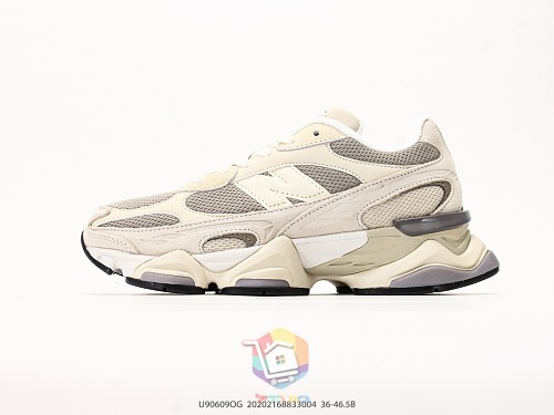 נעלי New Balance 9060 שמנת ואפור, תמונה 9