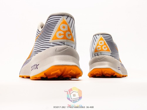נעלי ריצת שטח Nike ACG Ultrafly Trail אפור, סגול וכתום, תמונה 5