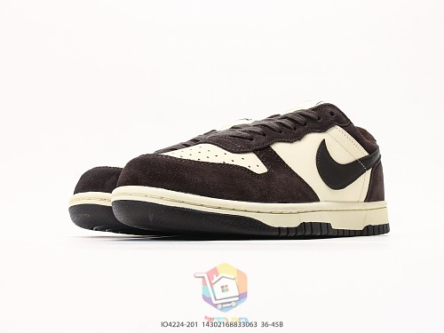 נעלי Nike Big Nike Low שמנת וחום שוקולד, תמונה 2