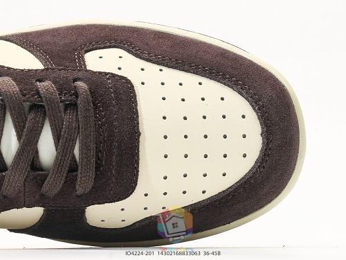 נעלי Nike Big Nike Low שמנת וחום שוקולד, תמונה 3
