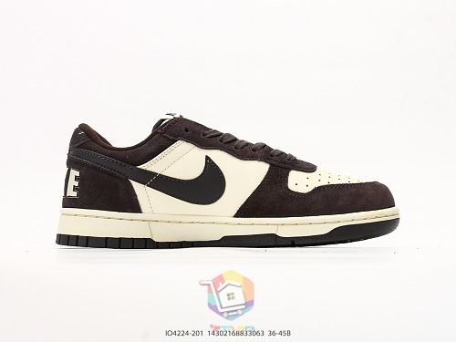 נעלי Nike Big Nike Low שמנת וחום שוקולד, תמונה 8