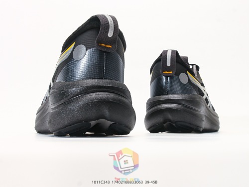 נעלי ריצה ASICS Gel-Nimbus 28 שחור, כסף וזהב, תמונה 4