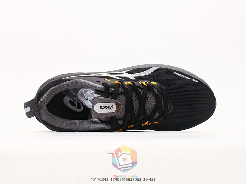 נעלי ריצה ASICS Gel-Nimbus 28 שחור, כסף וזהב, תמונה 7