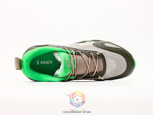 נעלי Loewe x On Cloudsolo ירוק חאקי וחול, תמונה 7
