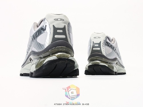 נעלי Salomon XT-4 OG כסף ואפור או לבן ואדום, תמונה 5