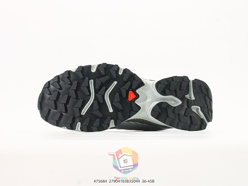 נעלי Salomon XT-4 OG כסף ואפור או לבן ואדום, תמונה 7