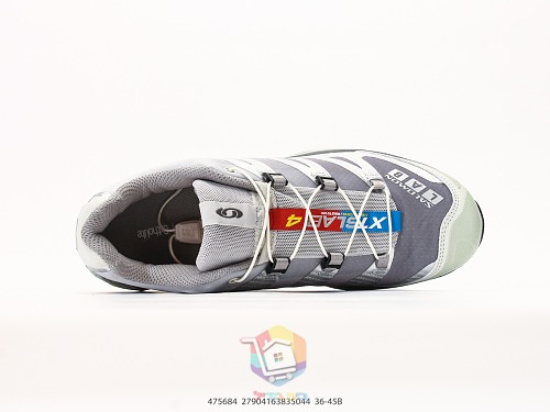 נעלי Salomon XT-4 OG כסף ואפור או לבן ואדום, תמונה 8