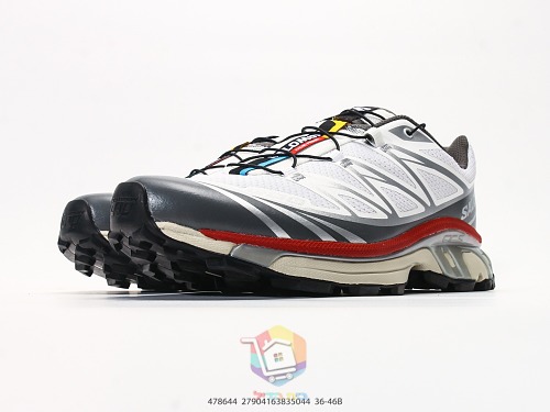 נעלי Salomon XT-4 OG כסף ואפור או לבן ואדום, תמונה 15