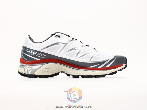 נעלי Salomon XT-4 OG כסף ואפור או לבן ואדום, תמונה 18