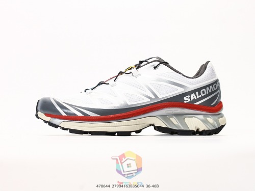 נעלי Salomon XT-4 OG כסף ואפור או לבן ואדום, תמונה 19