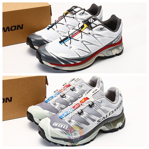 נעלי Salomon XT-4 OG כסף ואפור או לבן ואדום, תמונה 21