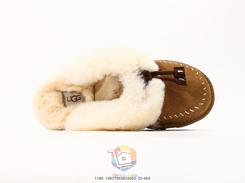 כפכפי UGG Coquette Stitch ערמון, תמונה 8
