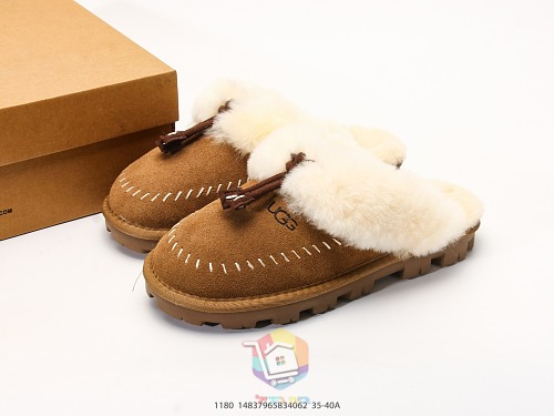 כפכפי UGG Coquette Stitch ערמון, תמונה 11