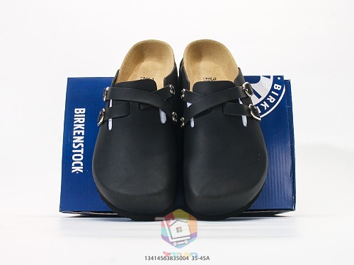 נעלי Birkenstock Blair עם רצועות דקות ואבזמים, זמש חום או שחור, תמונה 9