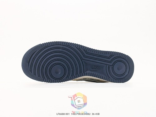 נעלי Nike Air Force 1 Low שמנת עם לוגו Louis Vuitton או זמש ירוק ושחור עם לוגו Supreme, תמונה 8