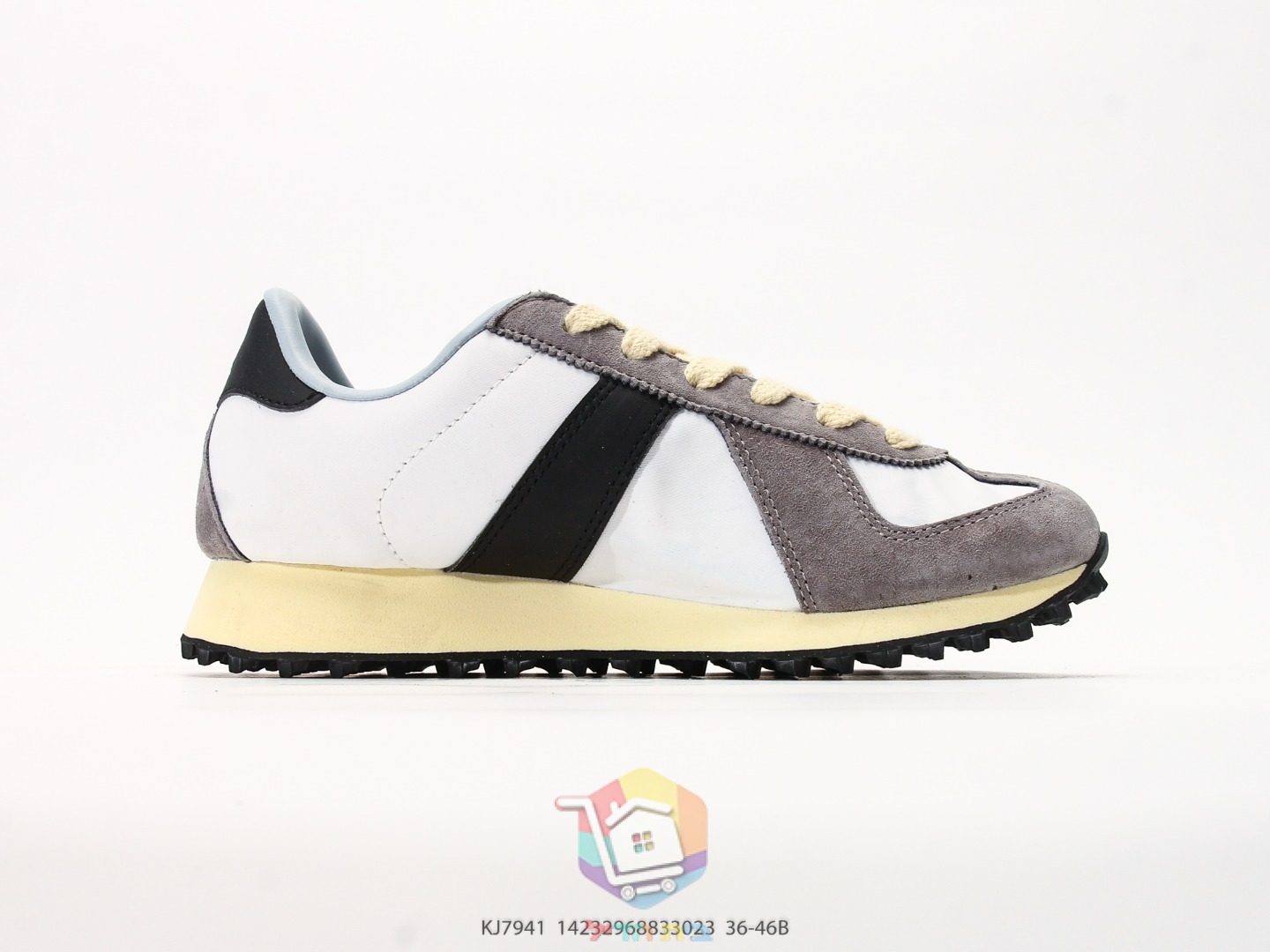 adidas BW Run Sneaker, Weiß, Grau und Schwarz