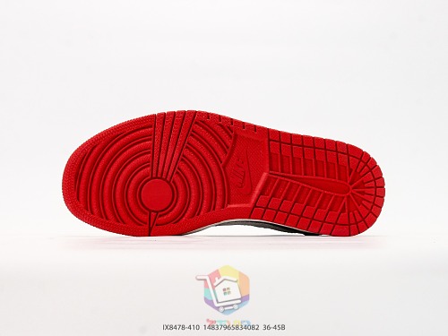 נעלי Air Jordan 1 Low תכלת ולבן עם בוקלה או כחול כהה, תמונה 17
