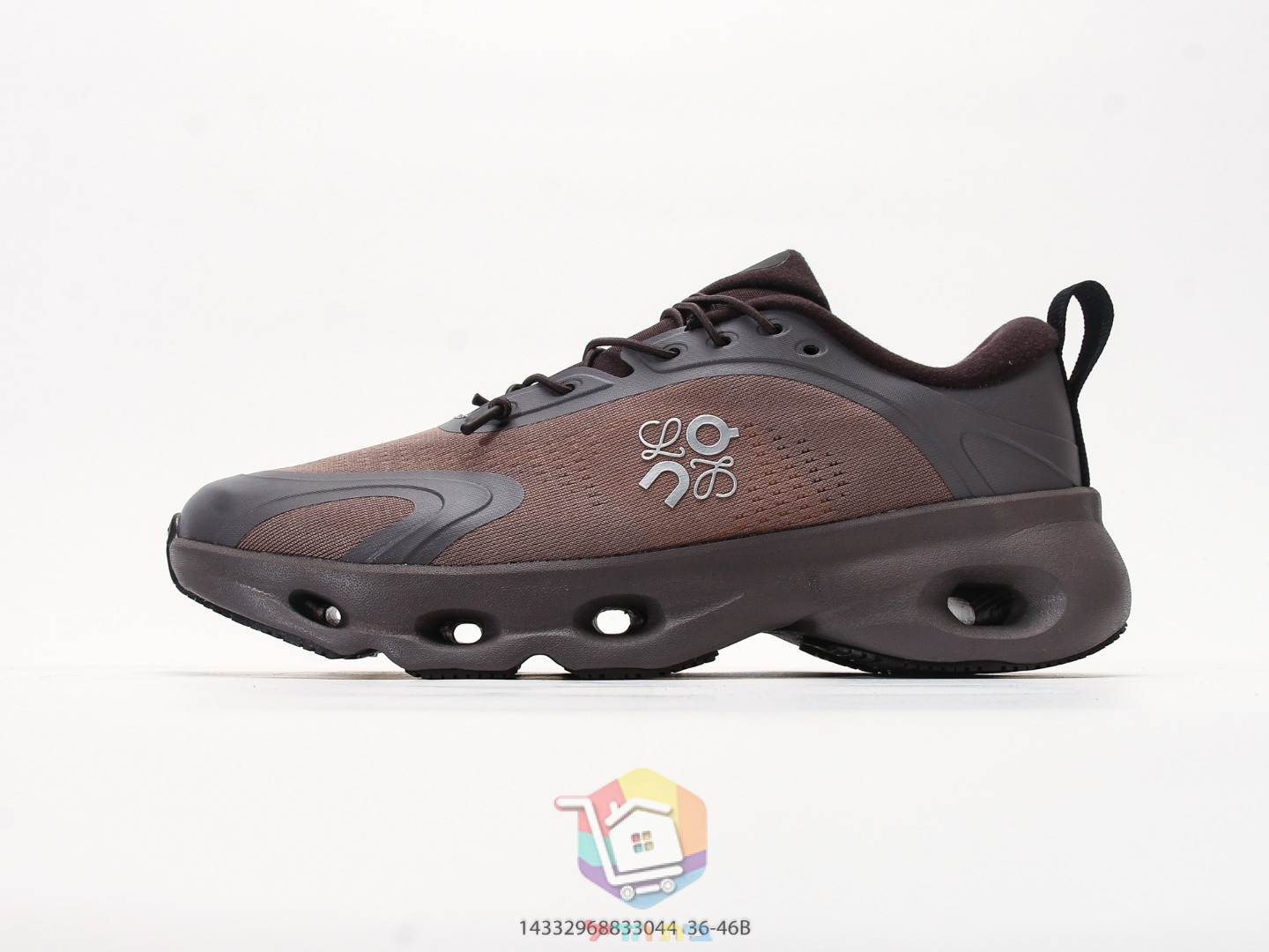 Loewe x On Cloudsolo sneakers, dark brown