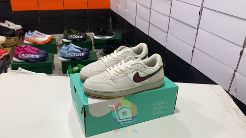 נעלי סקייט Nike SB Code 58 לבן ובורדו, תמונה 2
