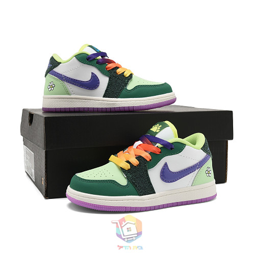 נעלי Air Jordan 1 Low לילדים, 12 צבעים, תמונה 22