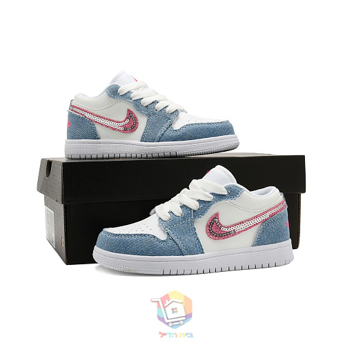 נעלי Air Jordan 1 Low לילדים, 12 צבעים, תמונה 27