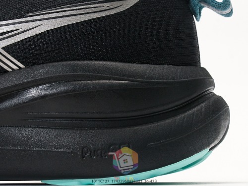 נעלי ריצה ASICS Gel-Nimbus 28 שחור ותכלת, תמונה 3