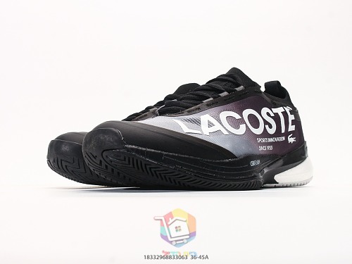 נעלי טניס Lacoste AG-LT25 Lite, שחור-סגול, זית, כחול, ירוק, כתום-לבן, לבן, תמונה 6