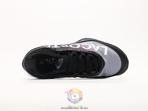 נעלי טניס Lacoste AG-LT25 Lite, שחור-סגול, זית, כחול, ירוק, כתום-לבן, לבן, תמונה 8