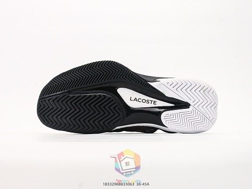נעלי טניס Lacoste AG-LT25 Lite, שחור-סגול, זית, כחול, ירוק, כתום-לבן, לבן, תמונה 15