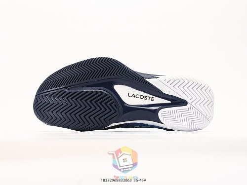 נעלי טניס Lacoste AG-LT25 Lite, שחור-סגול, זית, כחול, ירוק, כתום-לבן, לבן, תמונה 24