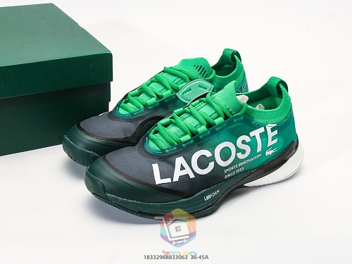 נעלי טניס Lacoste AG-LT25 Lite, שחור-סגול, זית, כחול, ירוק, כתום-לבן, לבן, תמונה 30