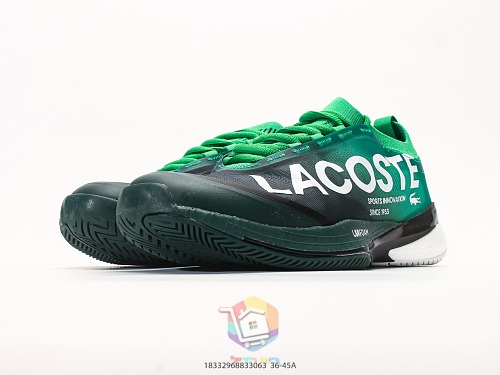 נעלי טניס Lacoste AG-LT25 Lite, שחור-סגול, זית, כחול, ירוק, כתום-לבן, לבן, תמונה 33