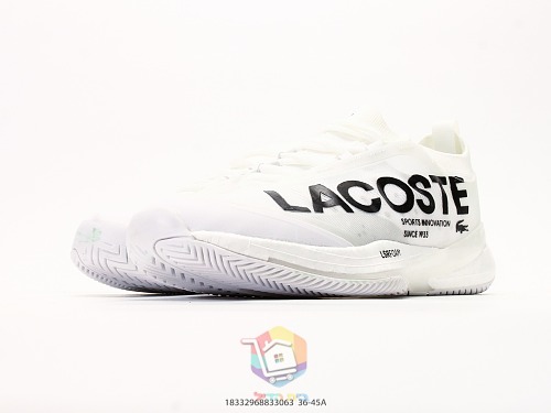 נעלי טניס Lacoste AG-LT25 Lite, שחור-סגול, זית, כחול, ירוק, כתום-לבן, לבן, תמונה 51