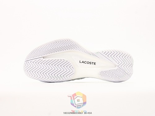 נעלי טניס Lacoste AG-LT25 Lite, שחור-סגול, זית, כחול, ירוק, כתום-לבן, לבן, תמונה 52