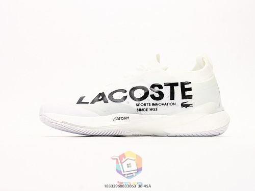 נעלי טניס Lacoste AG-LT25 Lite, שחור-סגול, זית, כחול, ירוק, כתום-לבן, לבן, תמונה 55