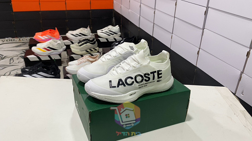 נעלי טניס Lacoste AG-LT25 Lite, שחור-סגול, זית, כחול, ירוק, כתום-לבן, לבן, תמונה 56