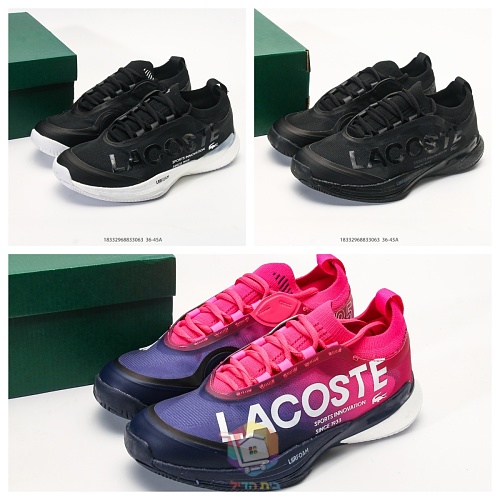 נעלי טניס Lacoste AG-LT25 Lite כחול וורוד, שחור, שחור ולבן, תמונה 31