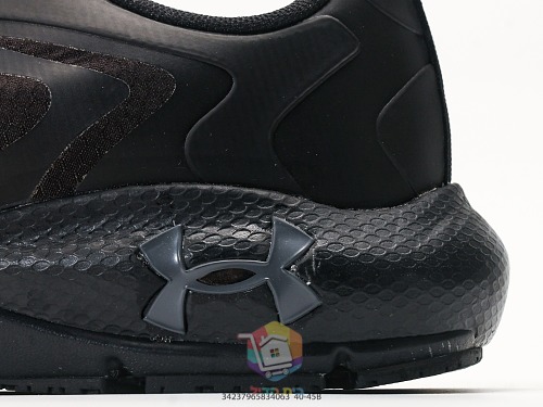 נעלי Under Armour עם רוכסן קדמי, שחור, שחור-ליים, חום בהיר, אפור-שחור, תמונה 4
