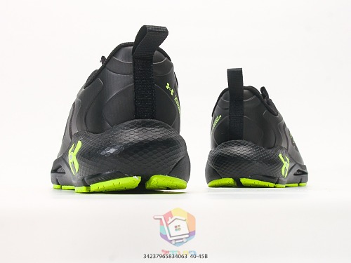 נעלי Under Armour עם רוכסן קדמי, שחור, שחור-ליים, חום בהיר, אפור-שחור, תמונה 14