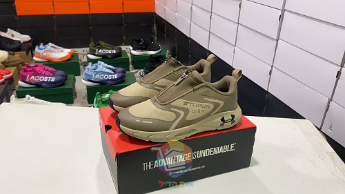 נעלי Under Armour עם רוכסן קדמי, שחור, שחור-ליים, חום בהיר, אפור-שחור, תמונה 29
