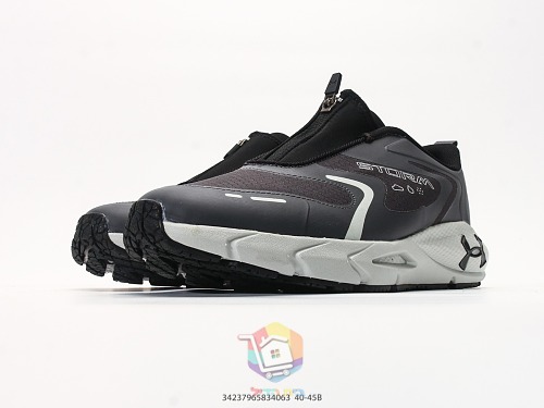 נעלי Under Armour עם רוכסן קדמי, שחור, שחור-ליים, חום בהיר, אפור-שחור, תמונה 34
