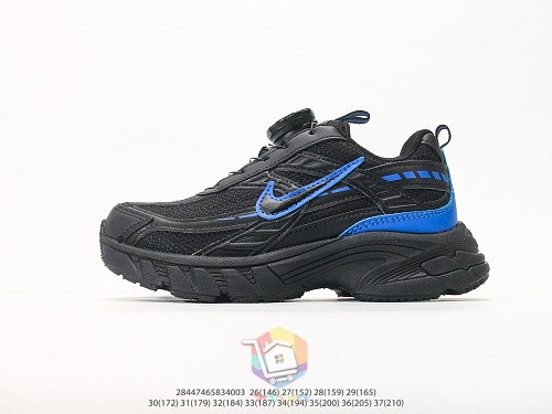 נעלי Nike לילדים עם כפתור סיבוב במקום שרוכים, בז', כסוף או שחור, תמונה 10